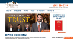 Desktop Screenshot of criminallawdenver.com