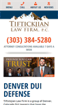 Mobile Screenshot of criminallawdenver.com